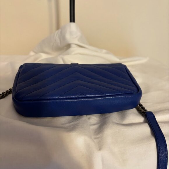 Beautiful YSL Cobalt Blue Small Bag - Excellent Condition - Picture 6 of 16